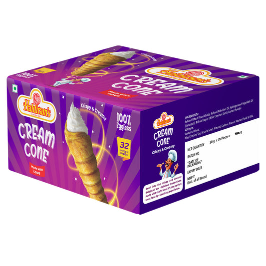 Cream Cone (30 g-Pack of 32)